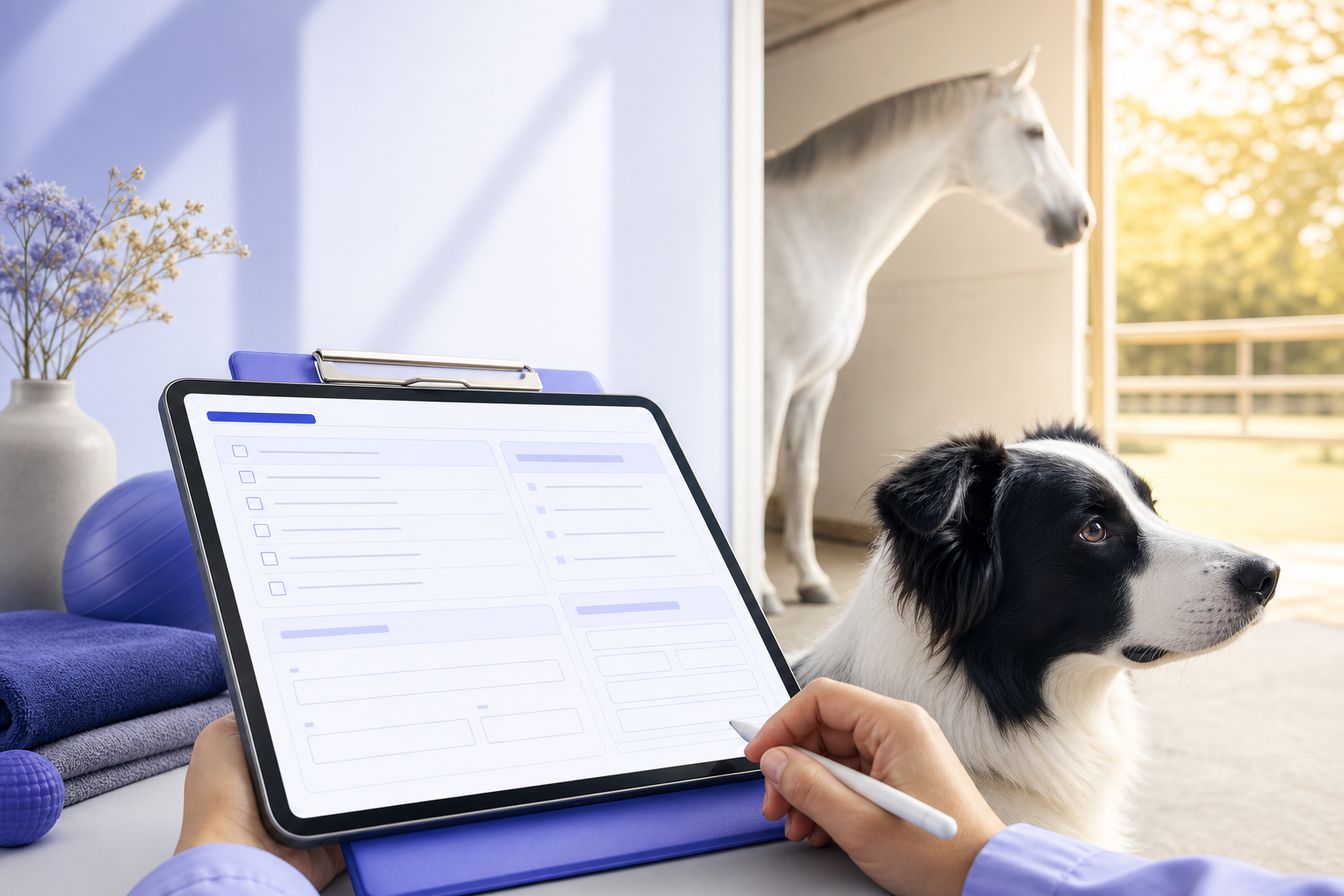 Den perfekte anamneseformular til hunde- og hesteterapi