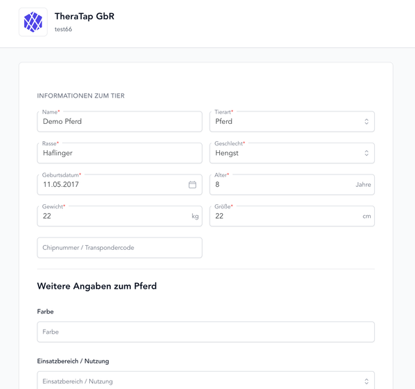 Portal for sygehistorie og formularer