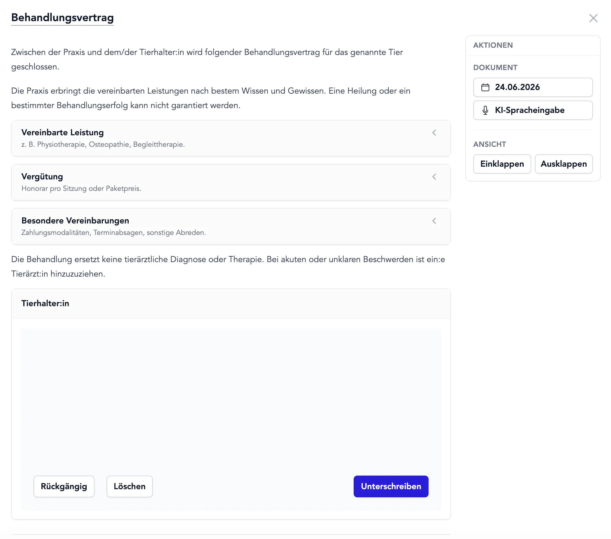 Structured Contract Management