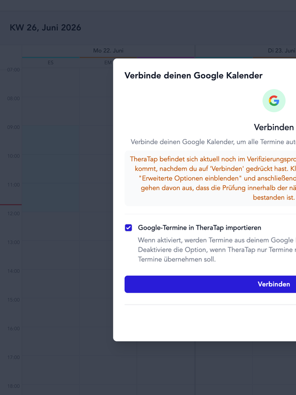 Google Kalender-synkronisering