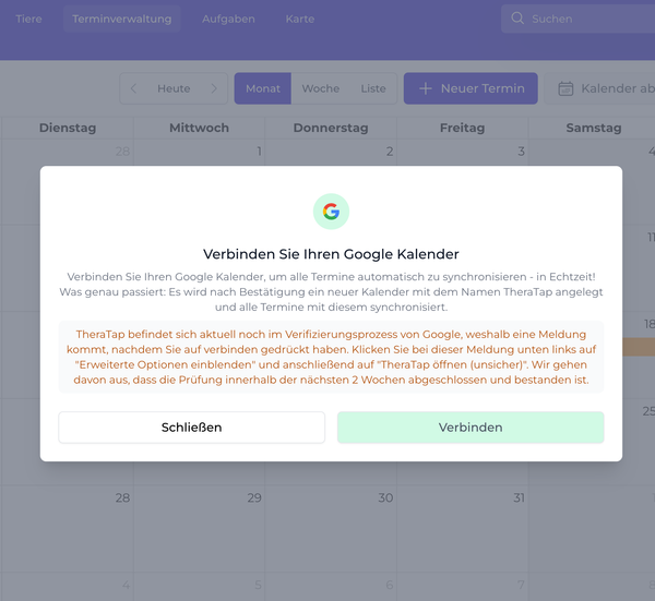 Google Kalender-synkronisering