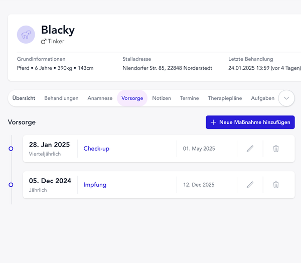 Håndter forebyggende foranstaltninger