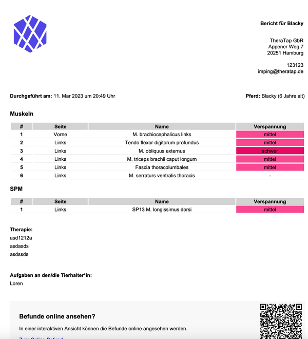 Undersøgelse som PDF-rapport
