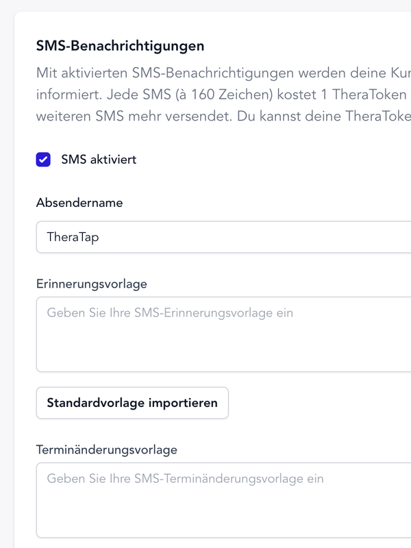 SMS-påmindelser