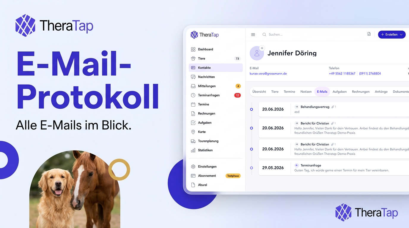 E-maillog i kontakt- og patientjournal